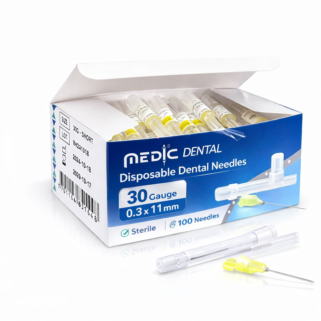Agujas Dentales Desechables  Medic Dental