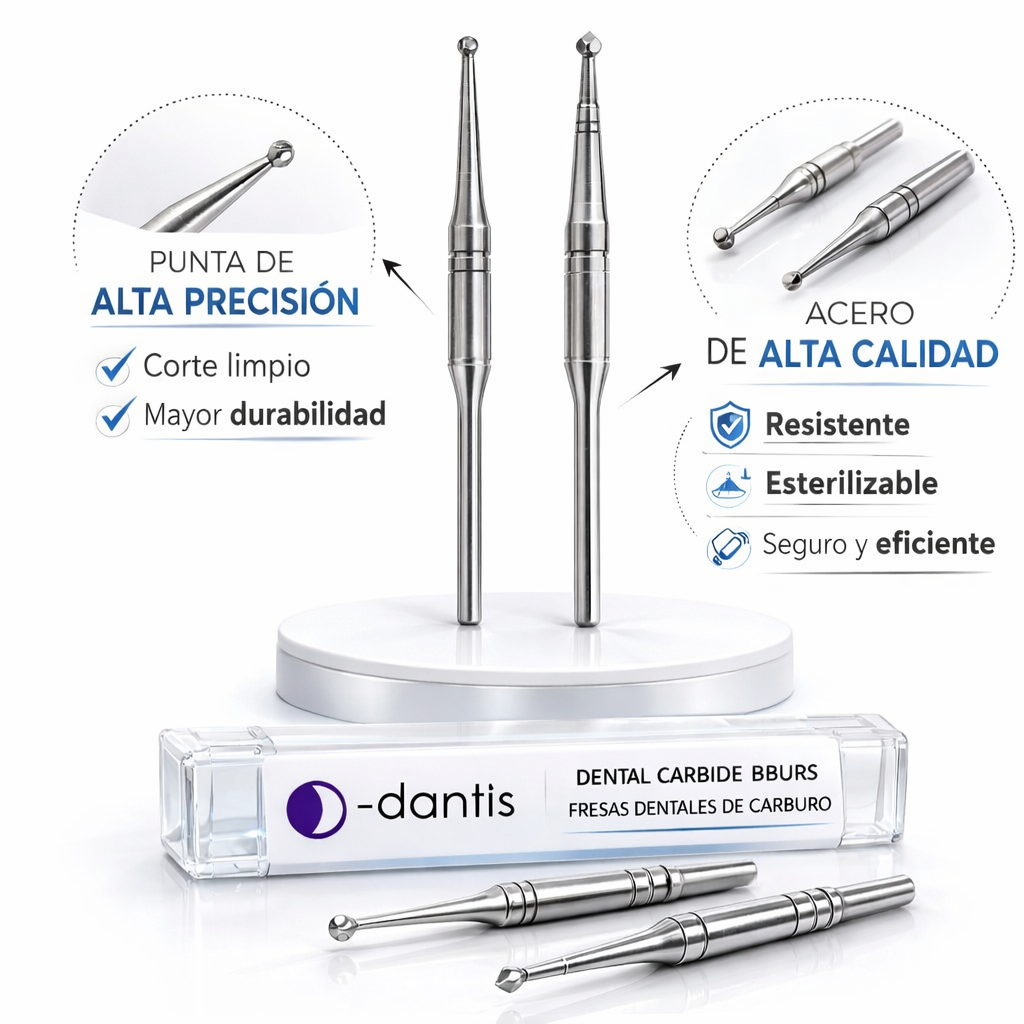 Fresas Dentales de Carburo Dantis