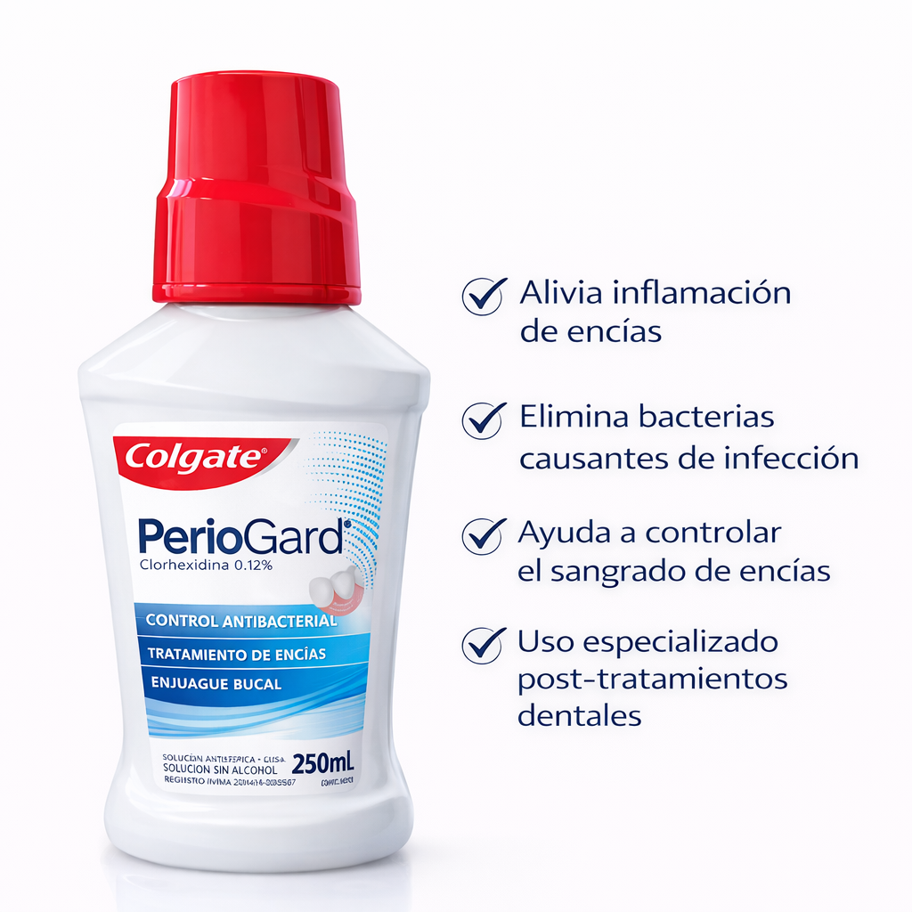 Enjuague Bucal PerioGard Colgate