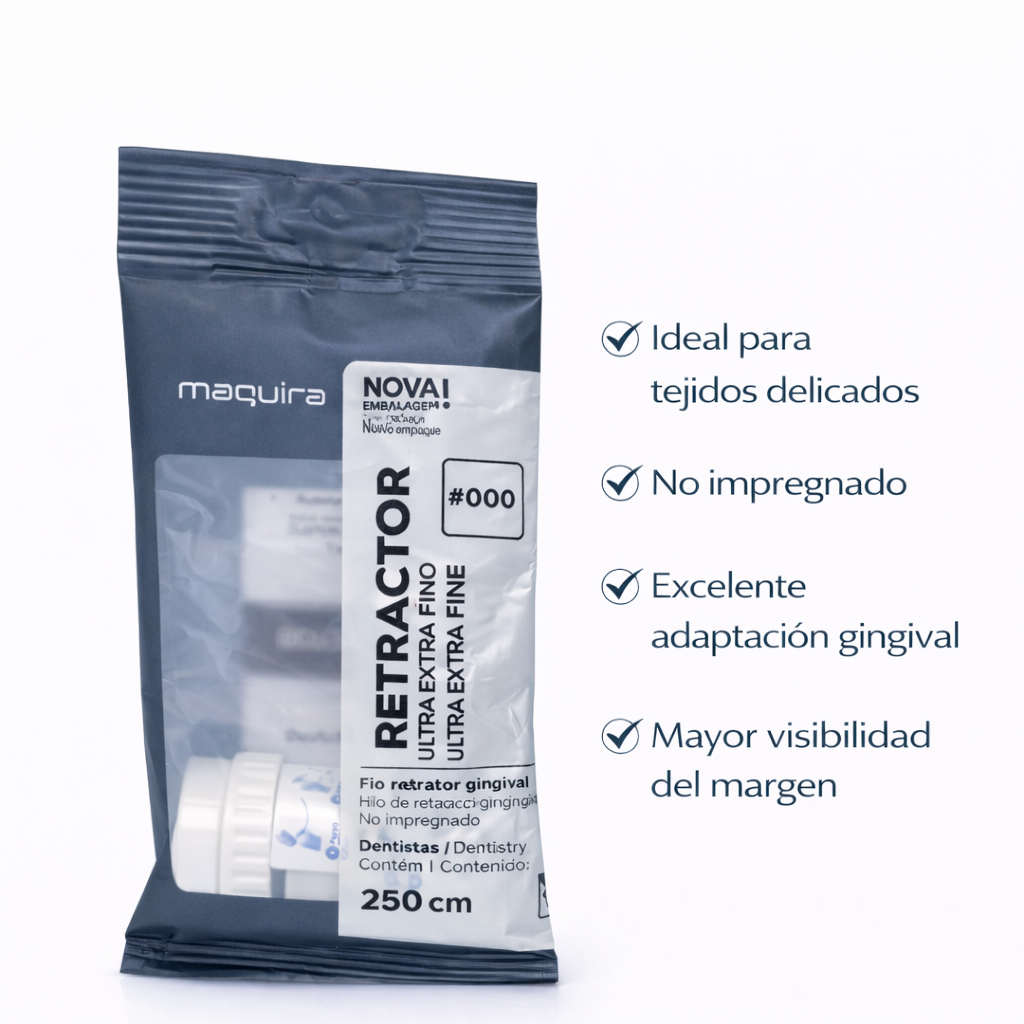 Hilo de Retracción Gingival Retractor Maquira