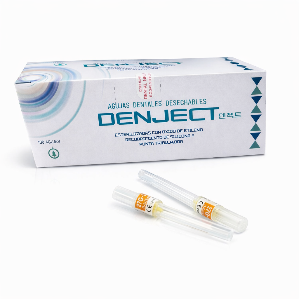 Agujas Dentales Denject (27G Larga)