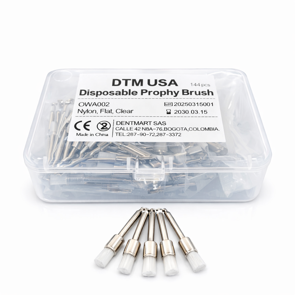 Cepillos de Profilaxis Desechables DTM USA